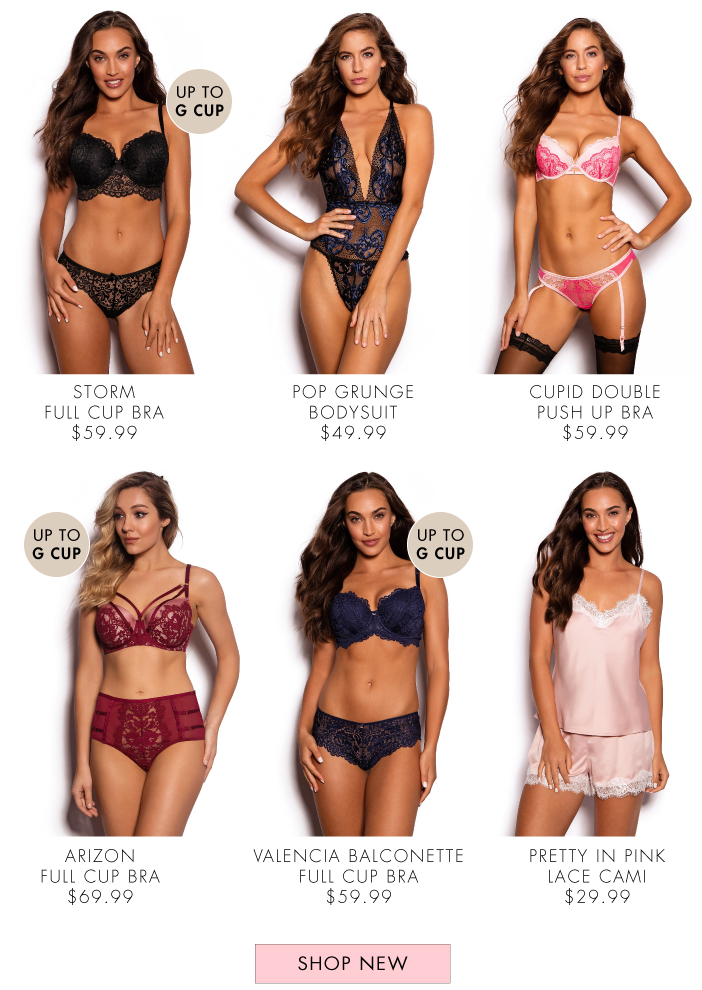 The Best New Lingerie + The Best of 70% Sale* - Bras from $15